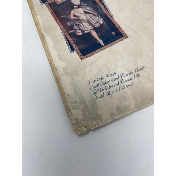 1918 Russian Rag Sheet Music George L Cobb Mlle Rhea - Picture 9 of 11